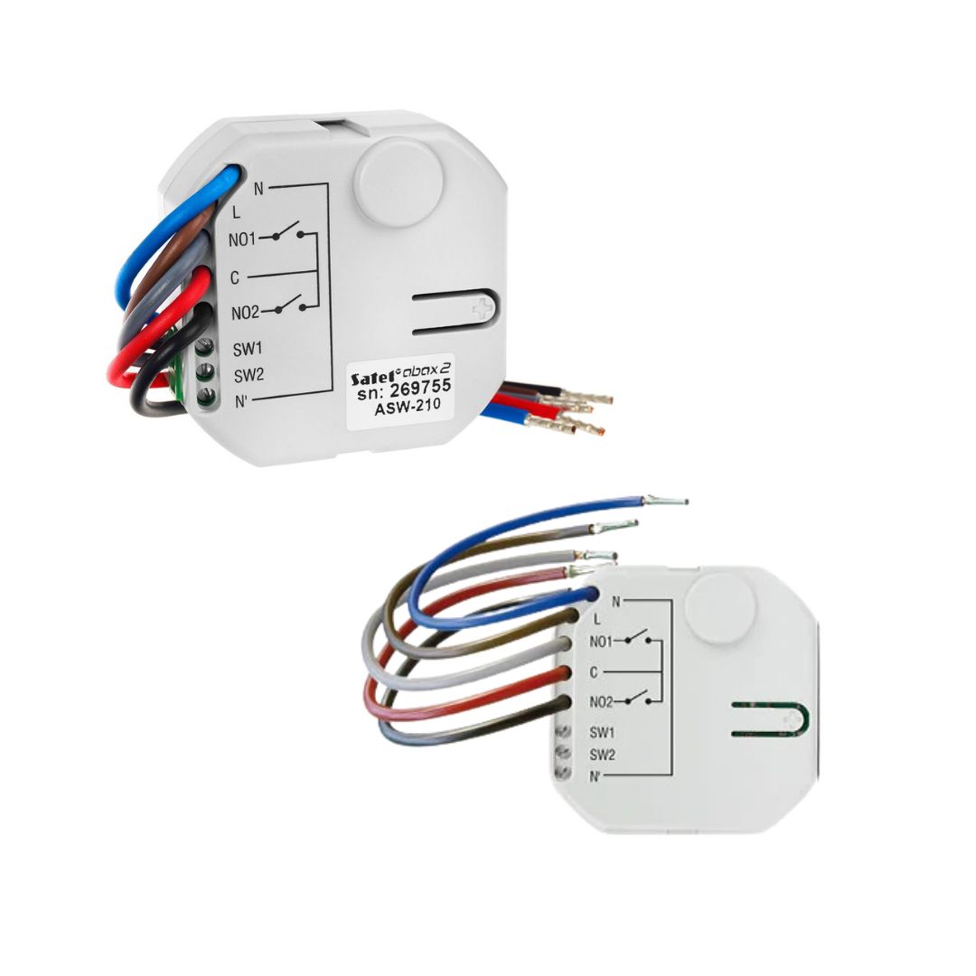SATEL BEZPRZEW. DWUKAN. STEROWNIK 230 V AC ASW-210