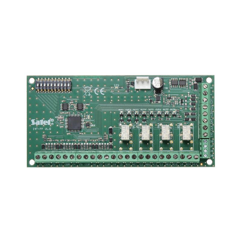 SATEL EKSPANDER 8 WEJŚĆ I 8 WYJŚĆ INT-PP