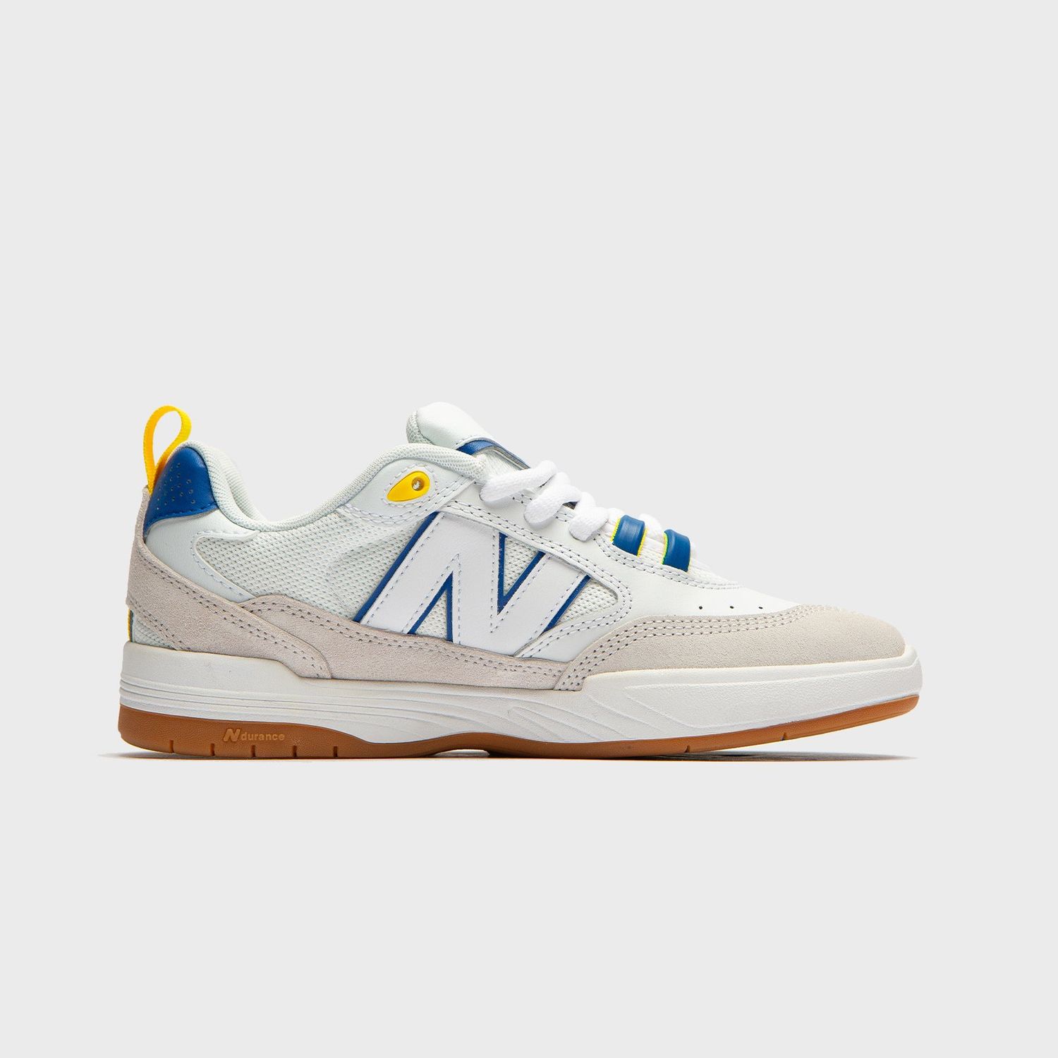 シナモン New Balance 808 White/Yellow/Blue