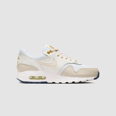 美品Nike Air Max 1 ホワイト/ゴールド26.5センチ Nike Air Max 1 (GS) White/ LT Orewood
