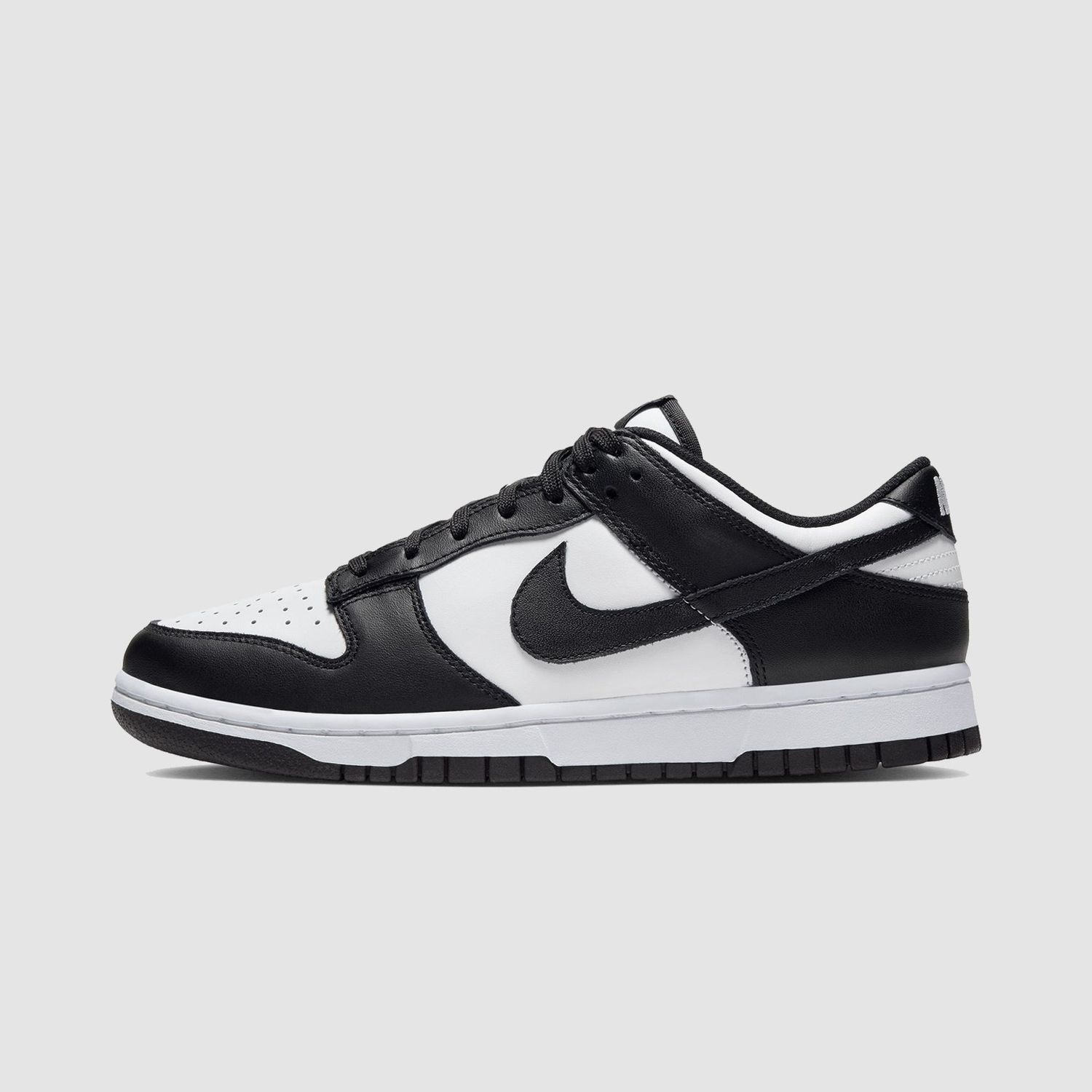 W Nike Dunk Low White / Black-White
