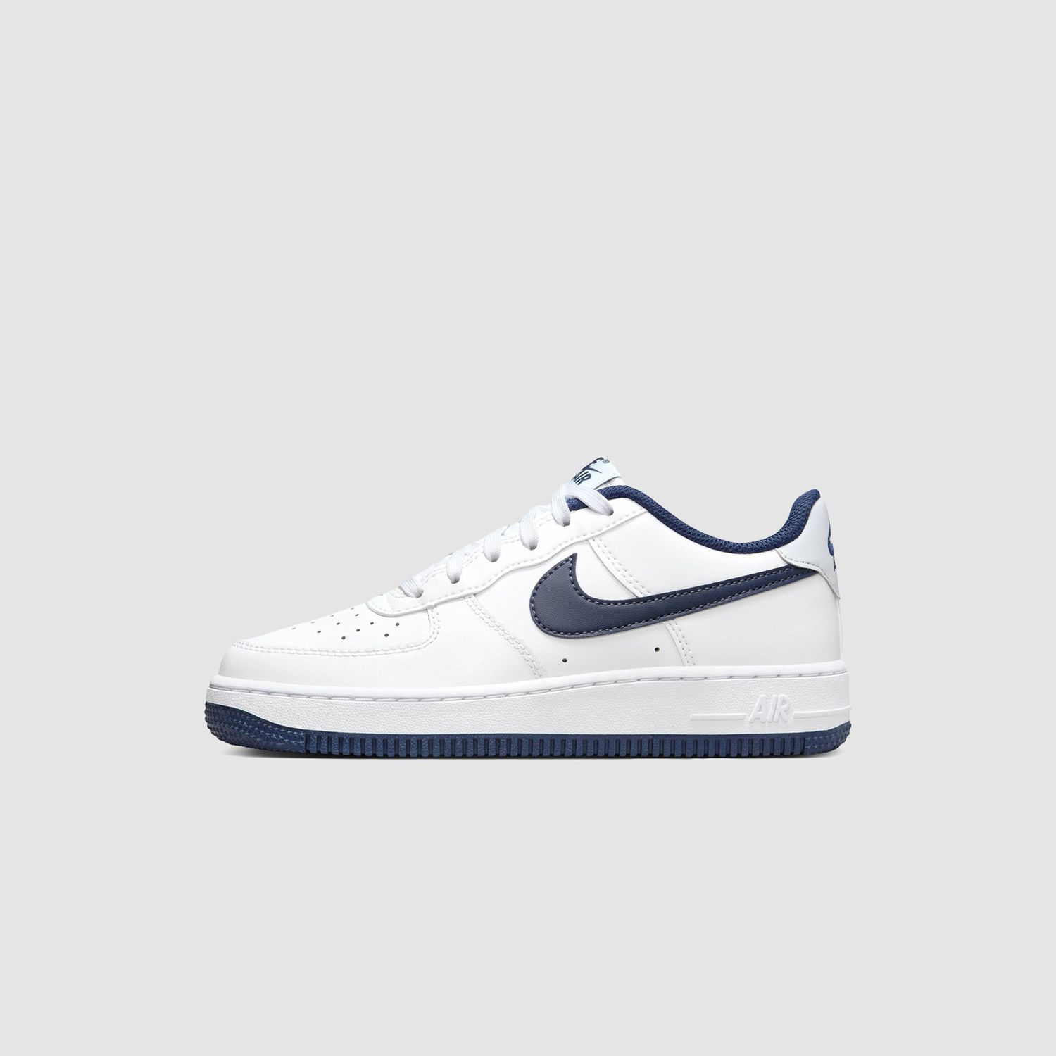 Air Force 1 White/Midnight Navy (GS)