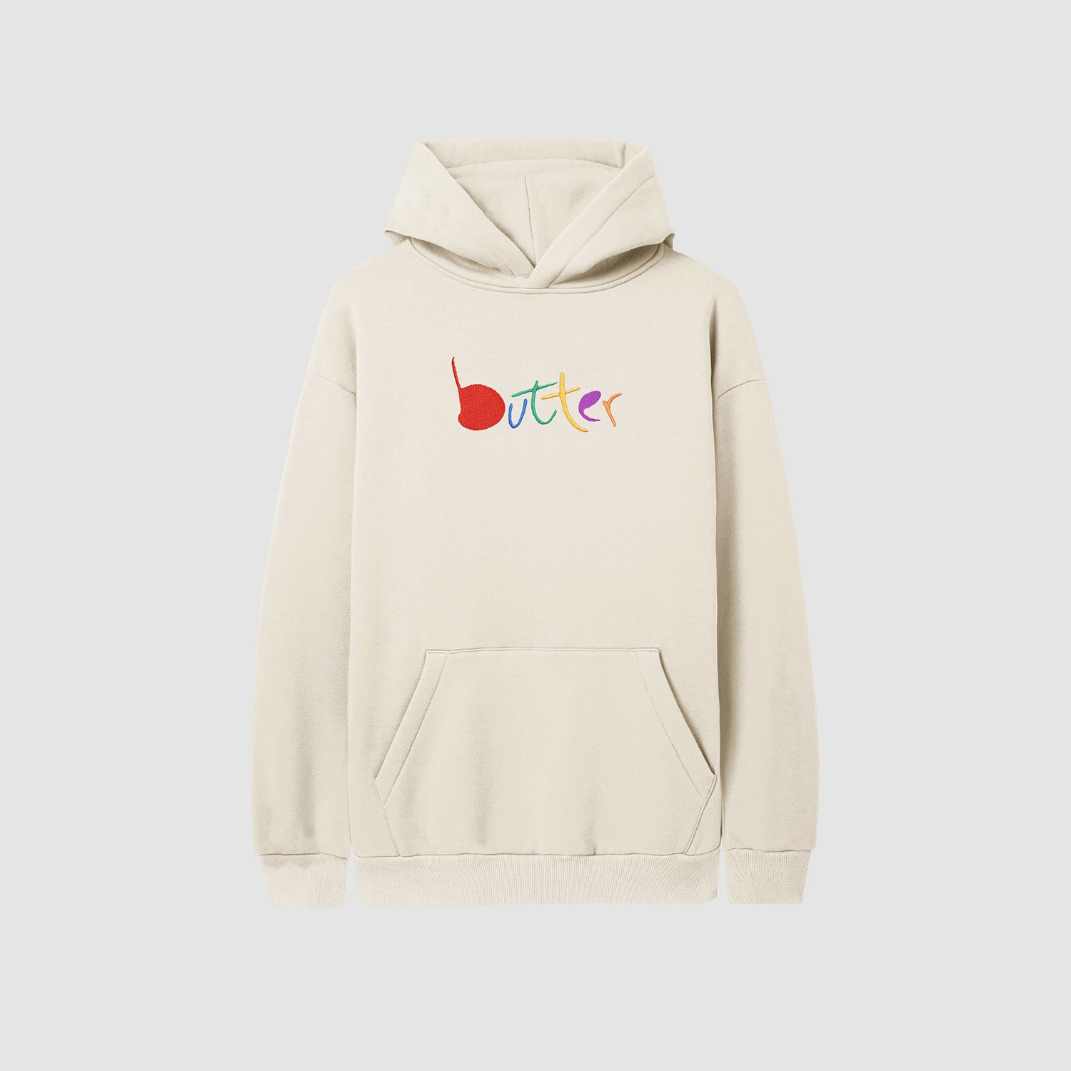 Art Pullover Hood Cream