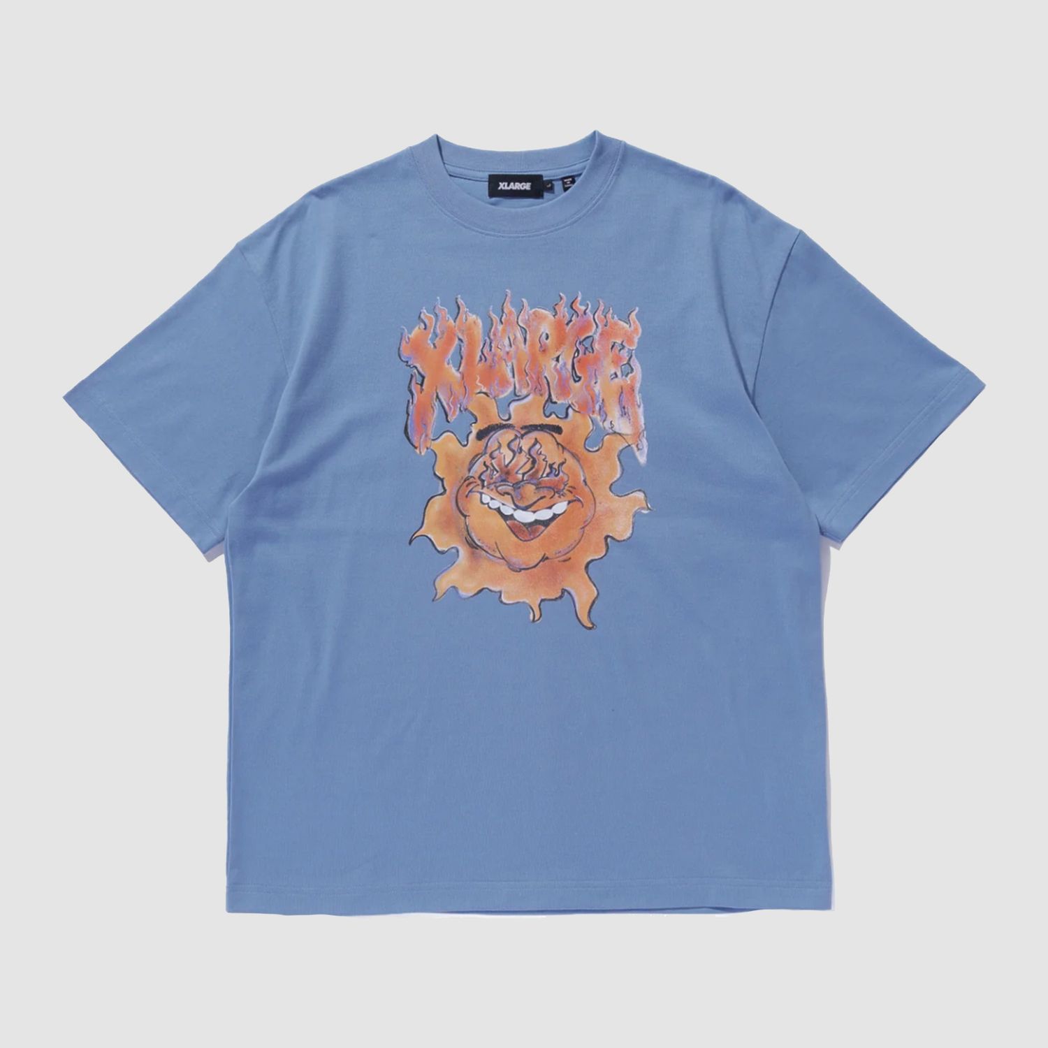 Burning Tee Blue 