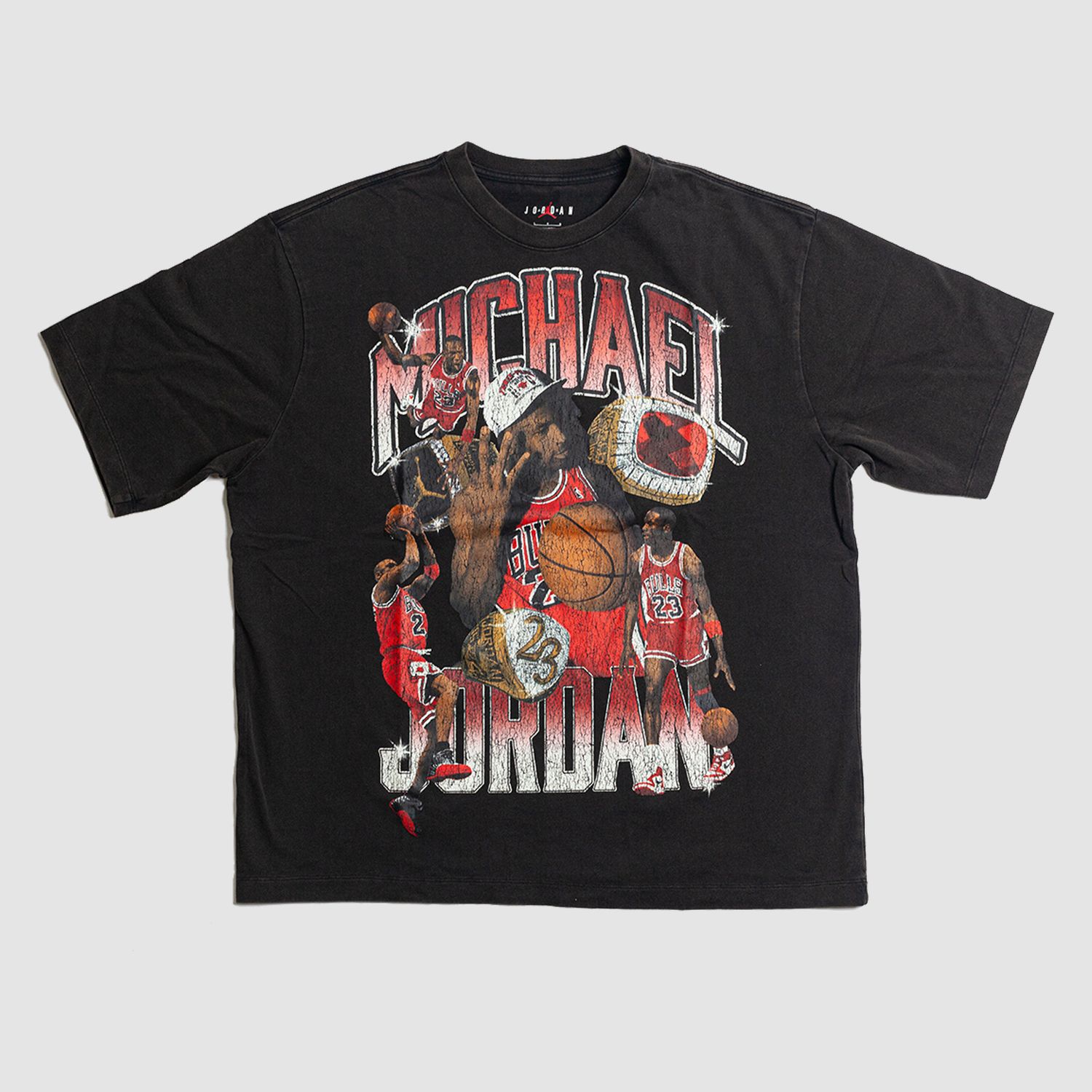 "MJ23" T-Shirt Off Noir 