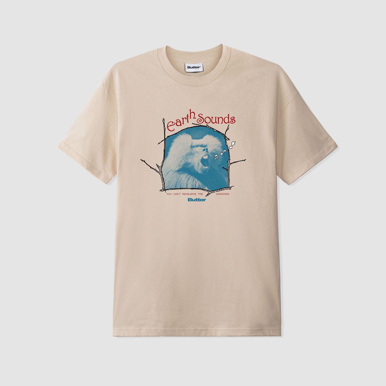 Earth Sounds Tee Sand
