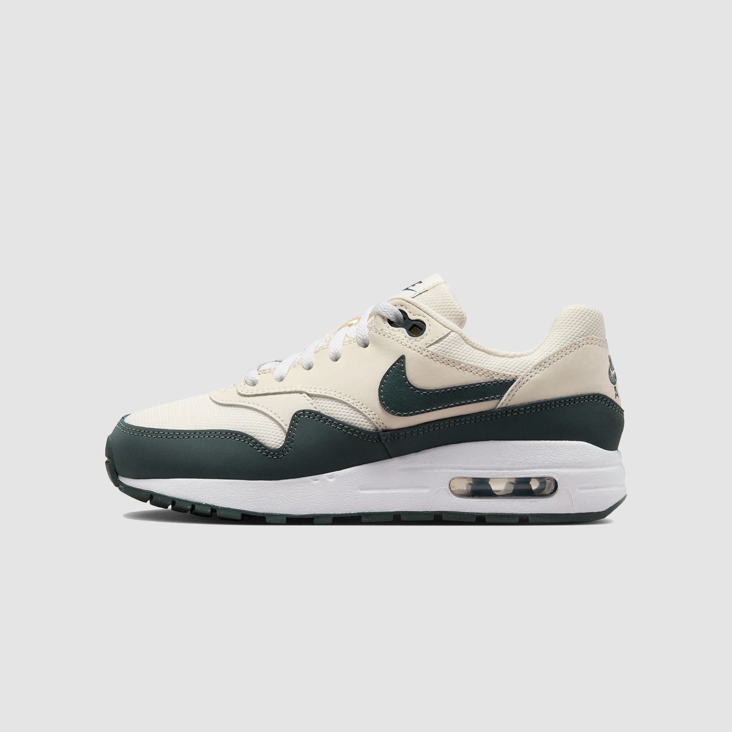 Air Max 1(GS) Pale Ivory/Vintage Green 