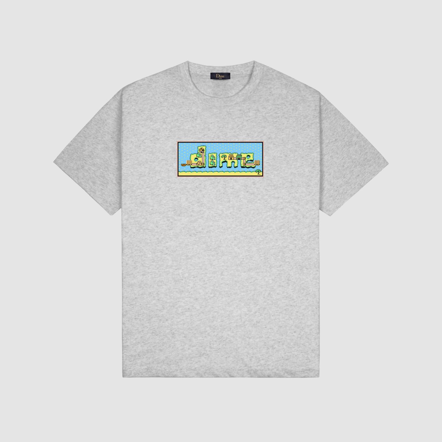 Dime World T-Shirt Heather Grey