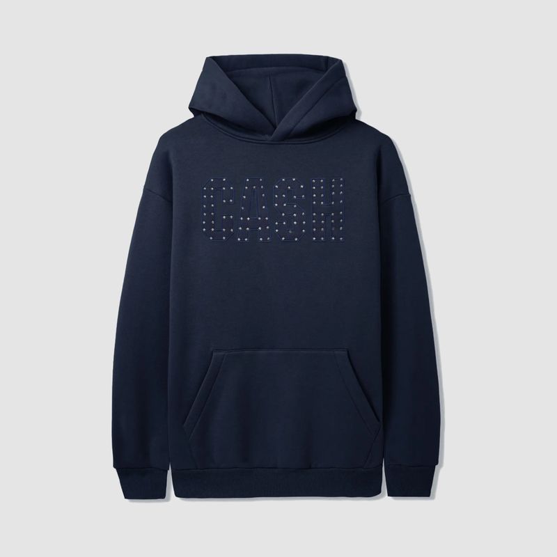 Stars Pullover Hoodie Navy