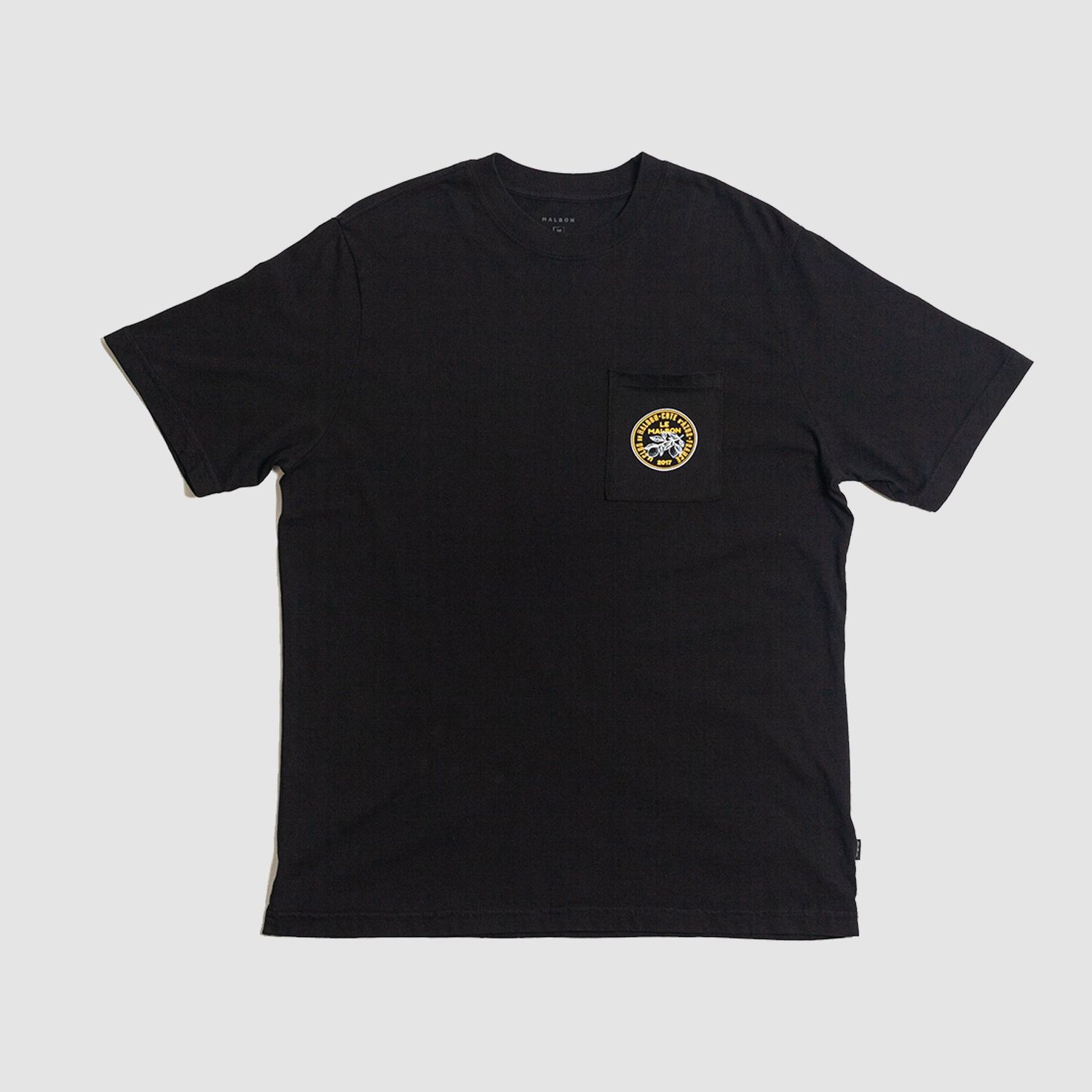 Citron Pocket Tee Black 