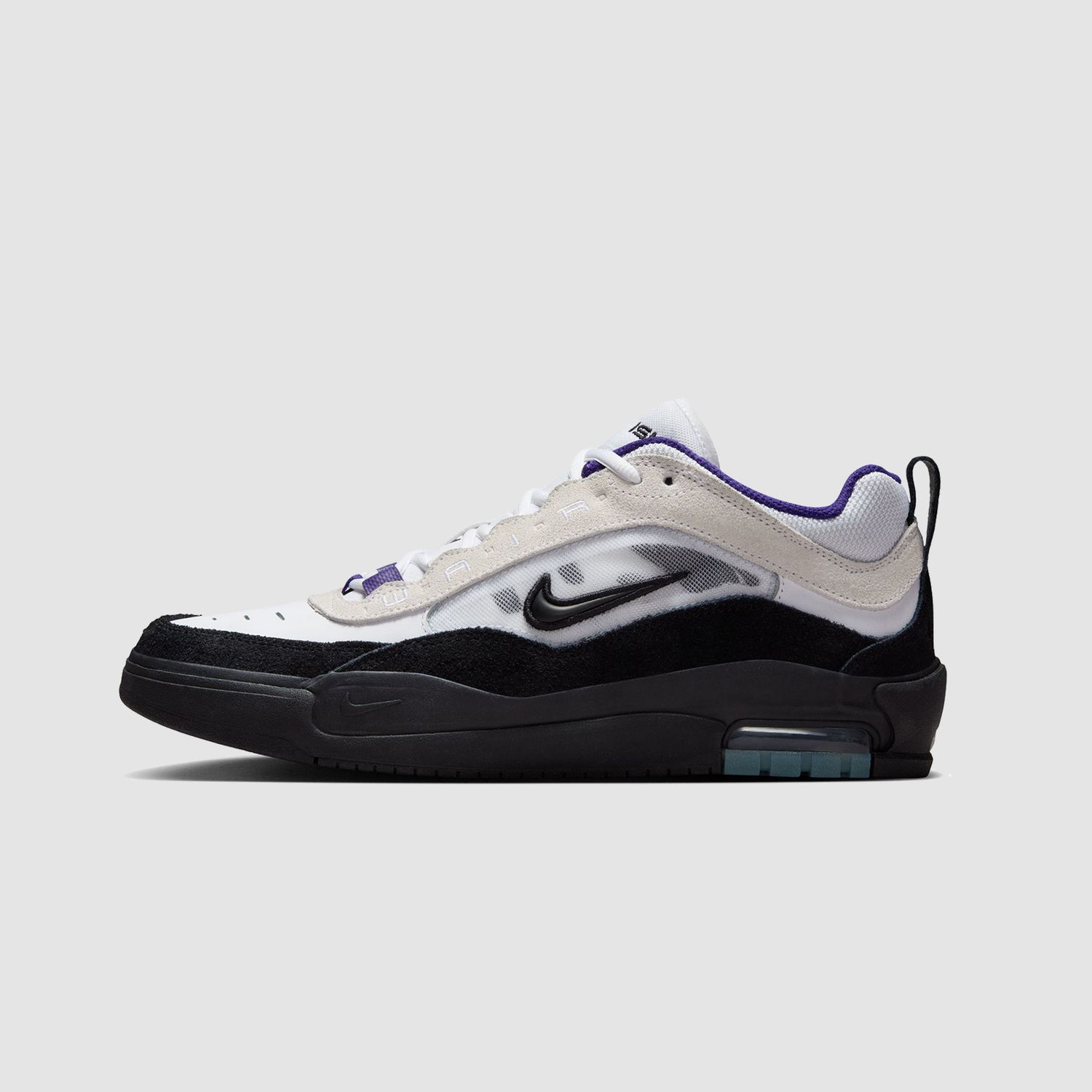 Air Max Ishod White/Black-Court Purple