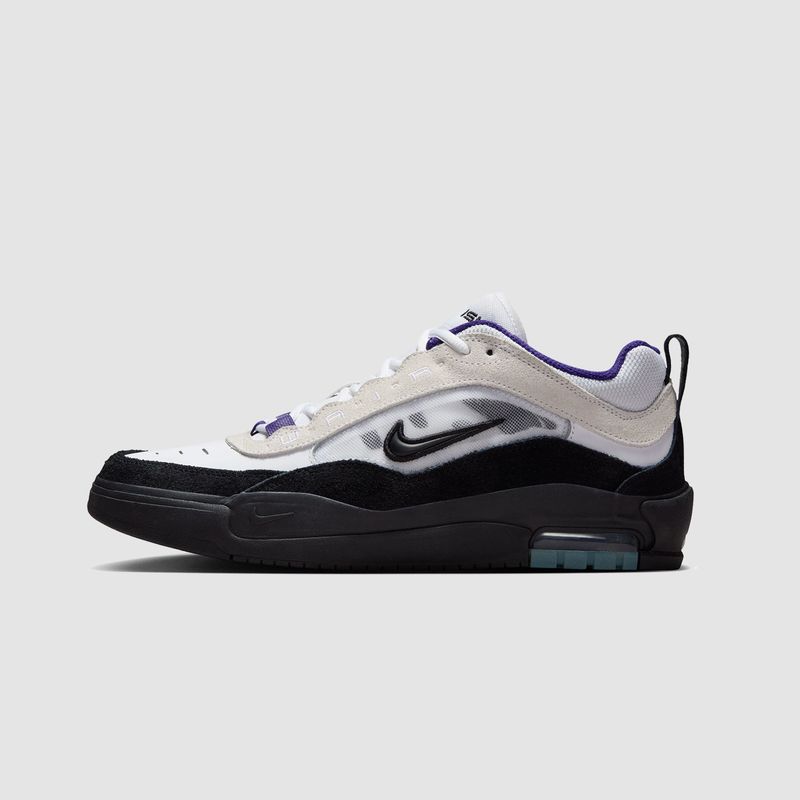 Air Max Ishod White/Black-Court Purple