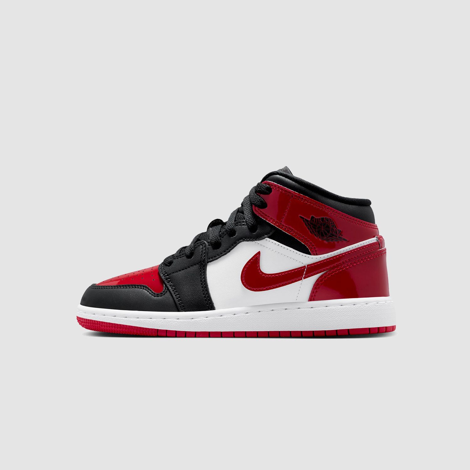 AJ1 Mid SE(GS) Black/Varsity Red 