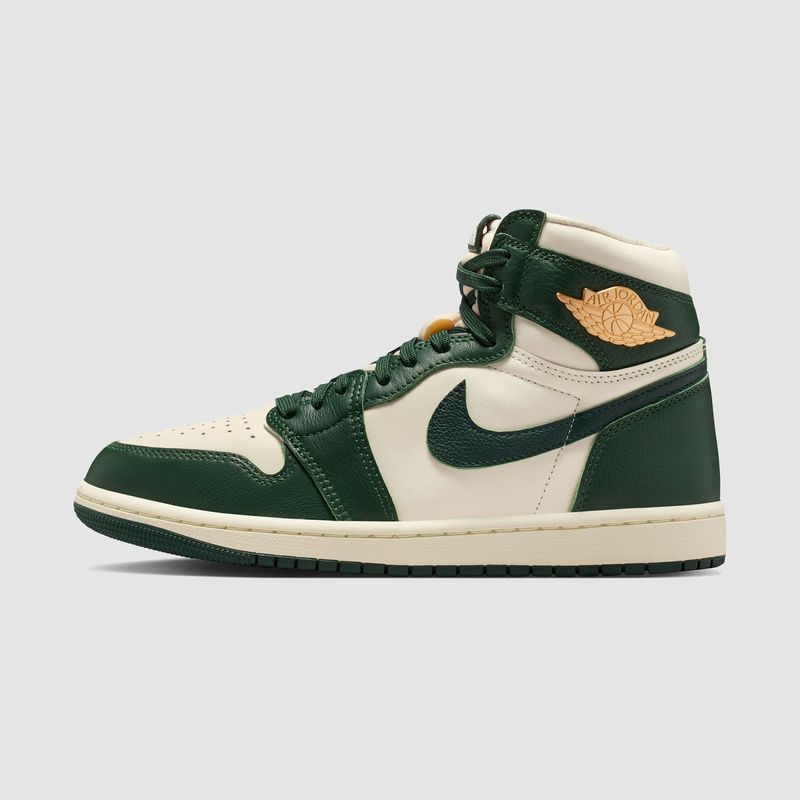 (W) AJ1 Retro High OG Pale Ivory/Pro Green