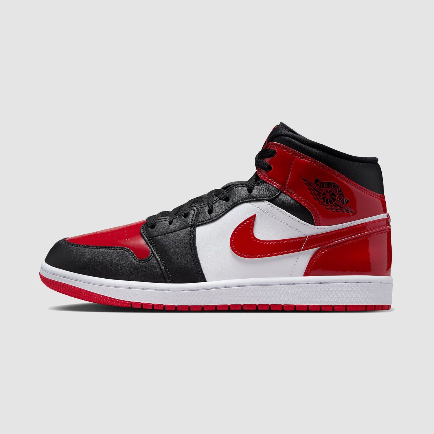 AJ1 Mid SE Black/Varsity Red