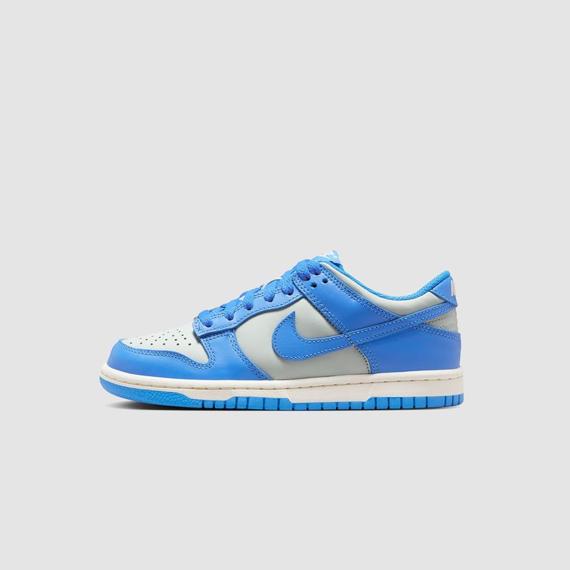 Dunk Low (GS) Light Silver / Photo Blue