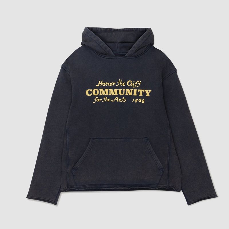 Vintage Community Hoodie Black 