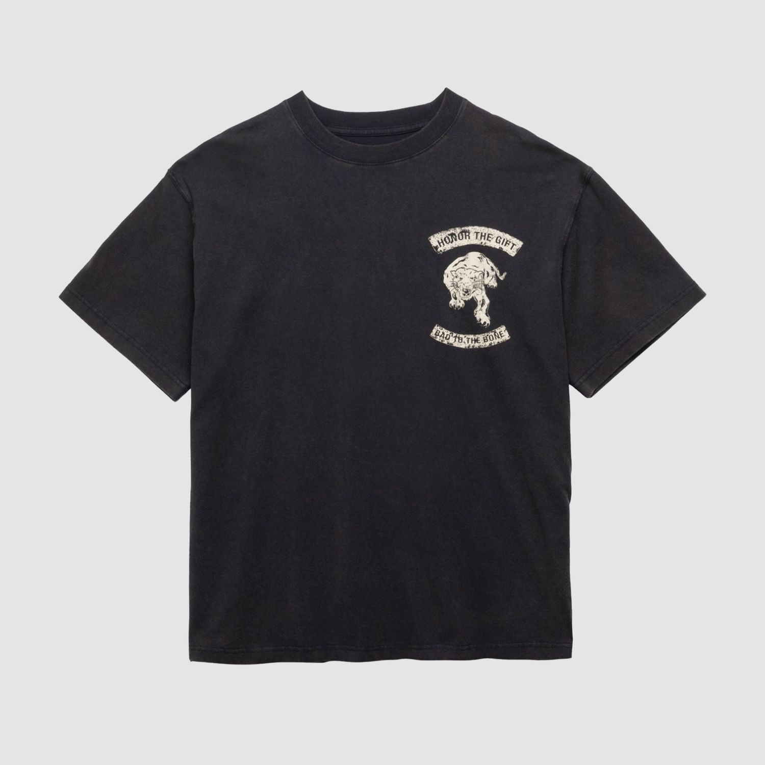 Bad To The Bone Tee Black