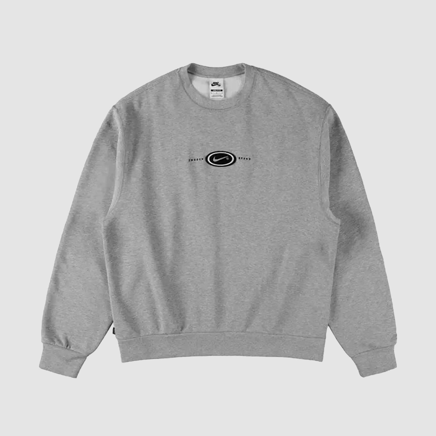 x Eric Koston Fleece Crew Neck Dark Grey