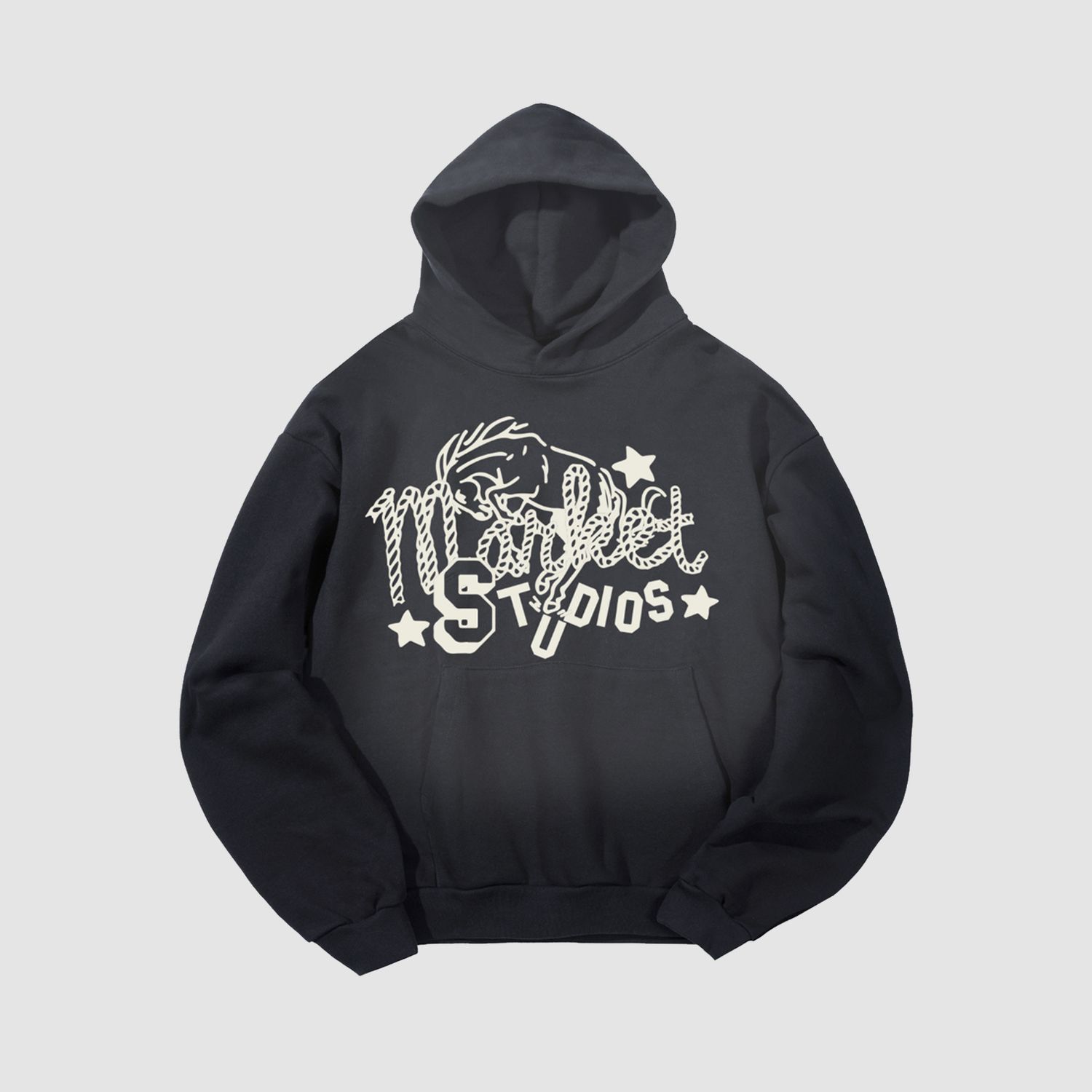 Old West Studios Hoodie Pirate Black