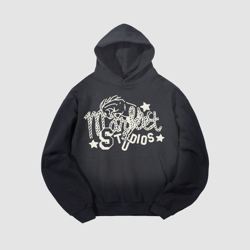Old West Studios Hoodie Pirate Black