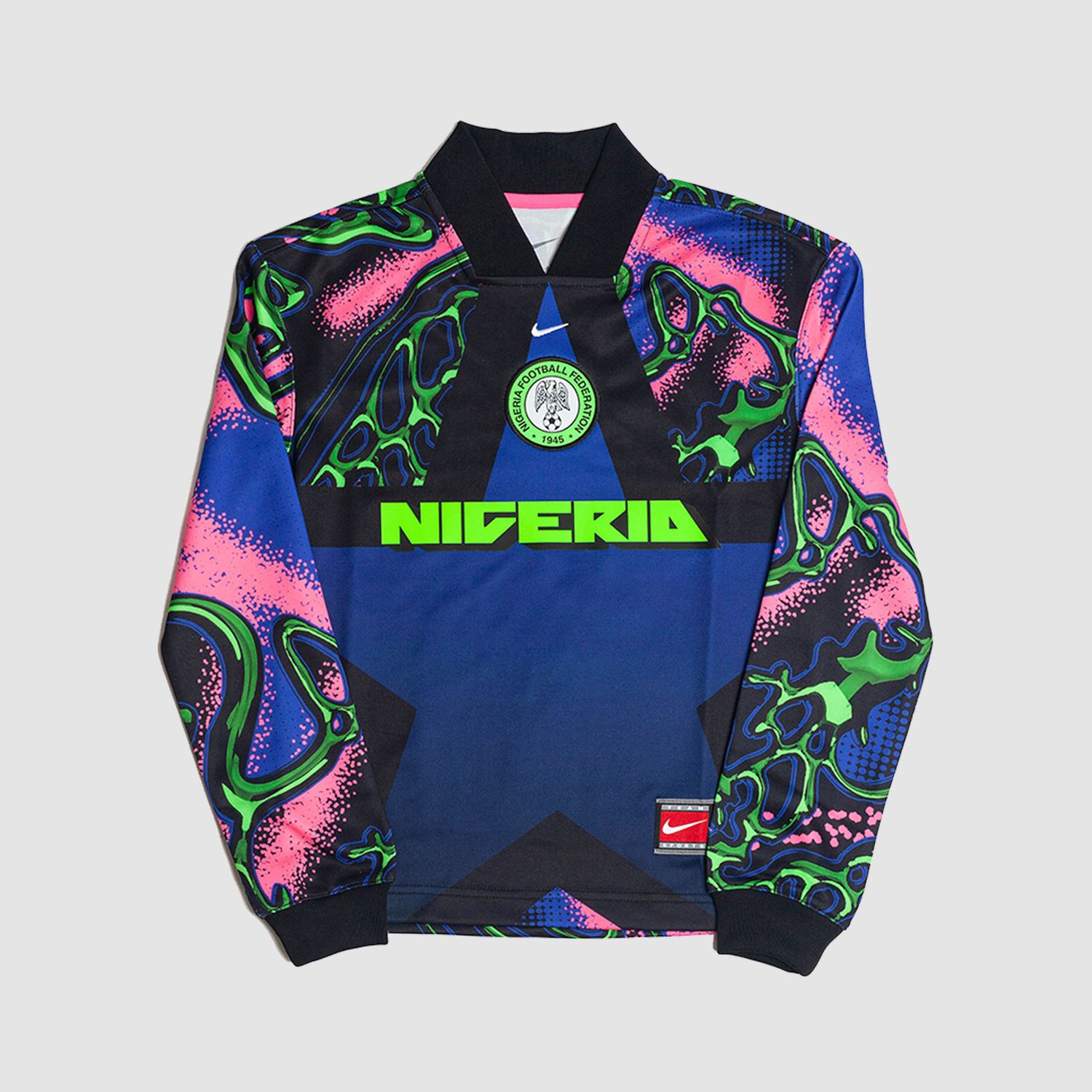 Youth Nigeria Football Federation Jersey Black/Multi