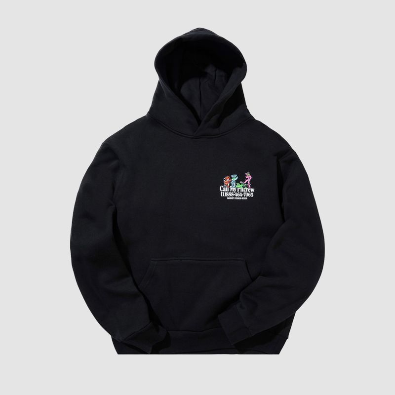 Call My Pit Crew Hoodie Black