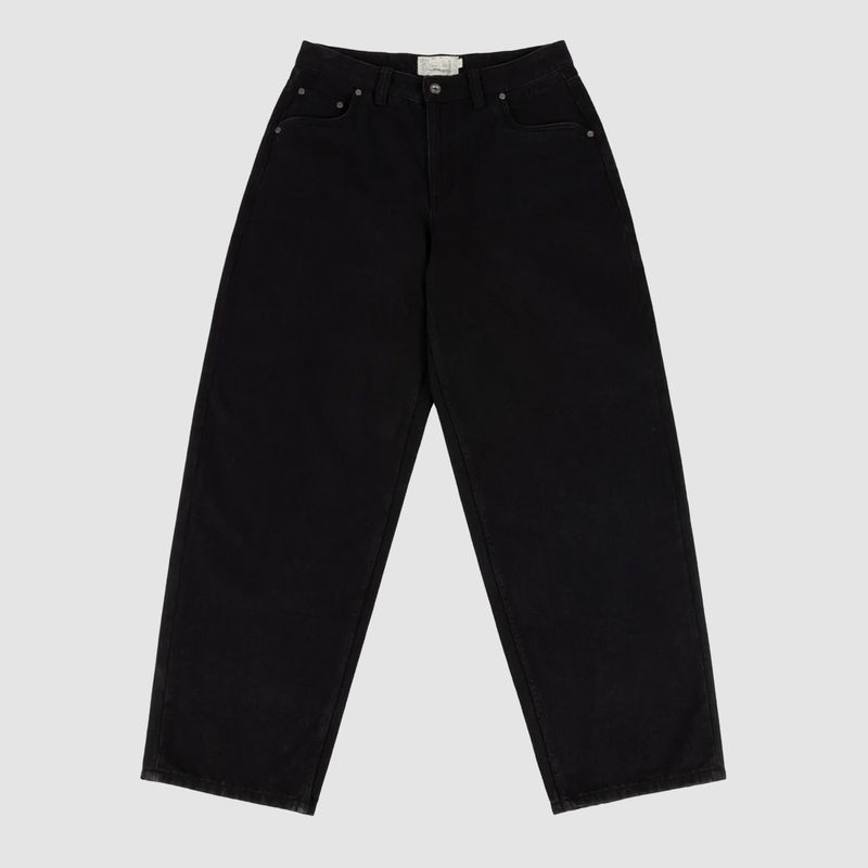 Baggy Denim Pants Black