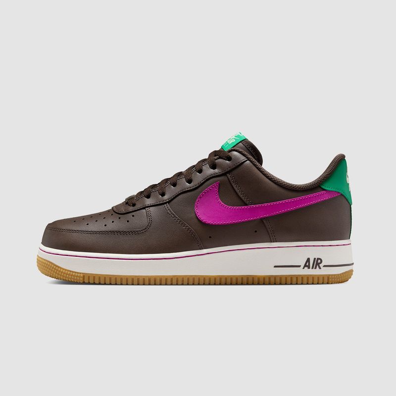 AF1 '07 Baroque Brown/Vivid Purple-Stadium Green