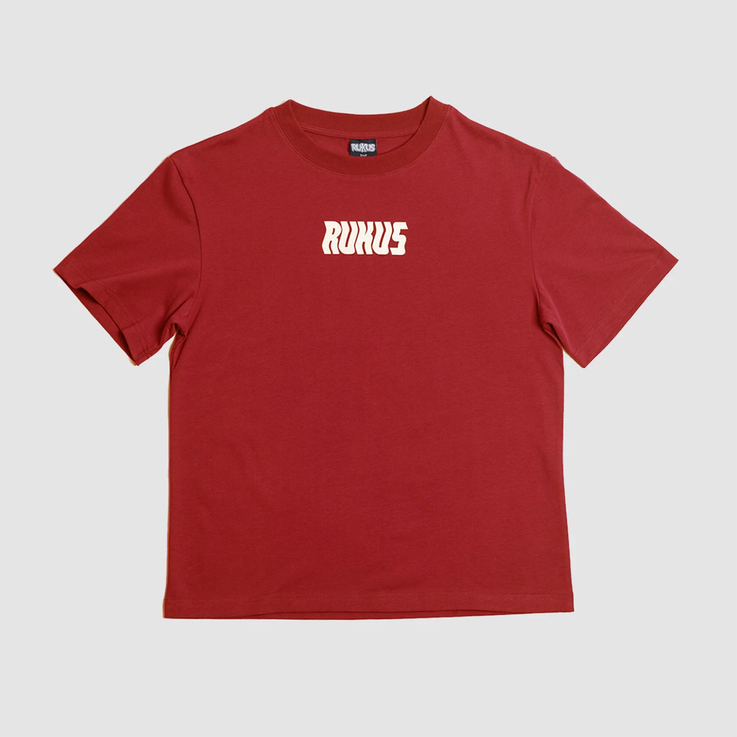 "Wavy" Tee Red