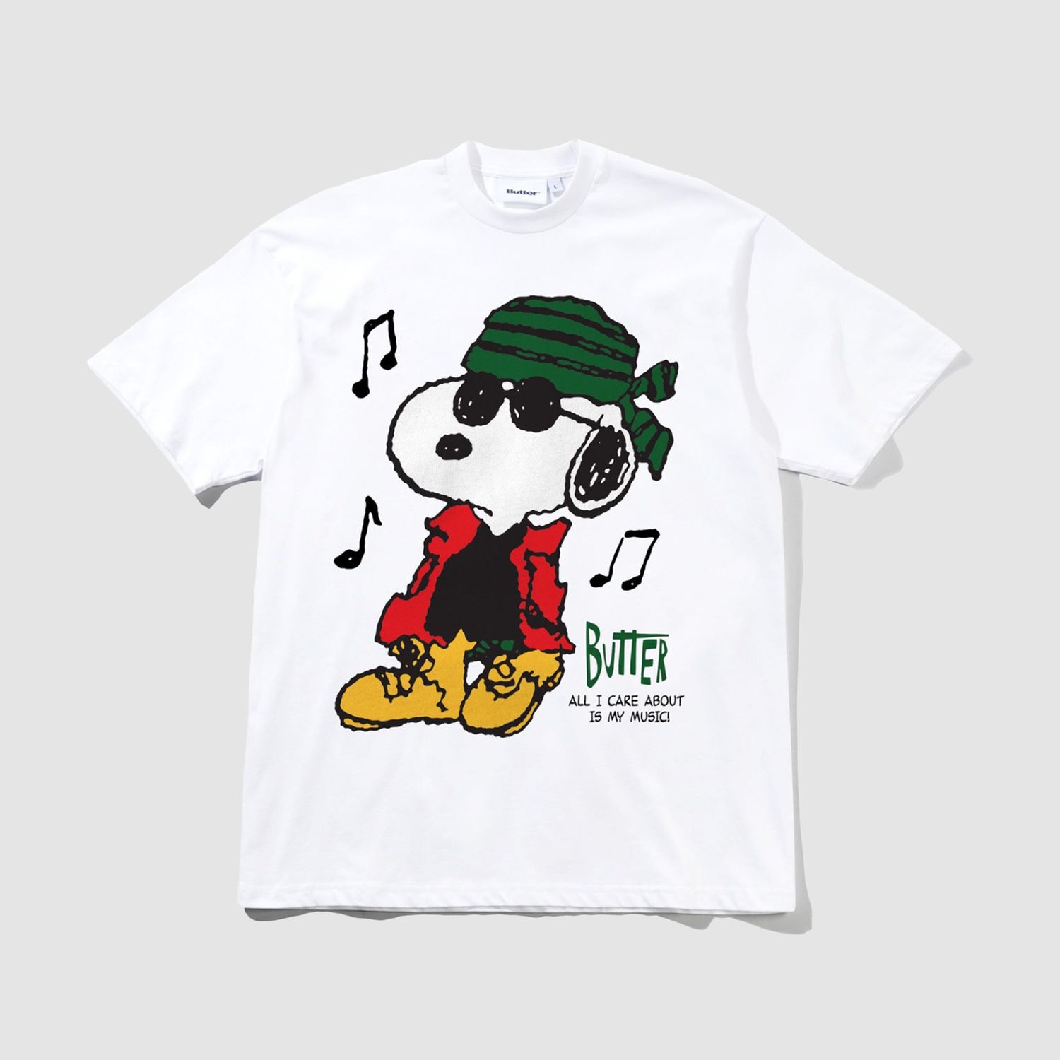 Music Tee White 