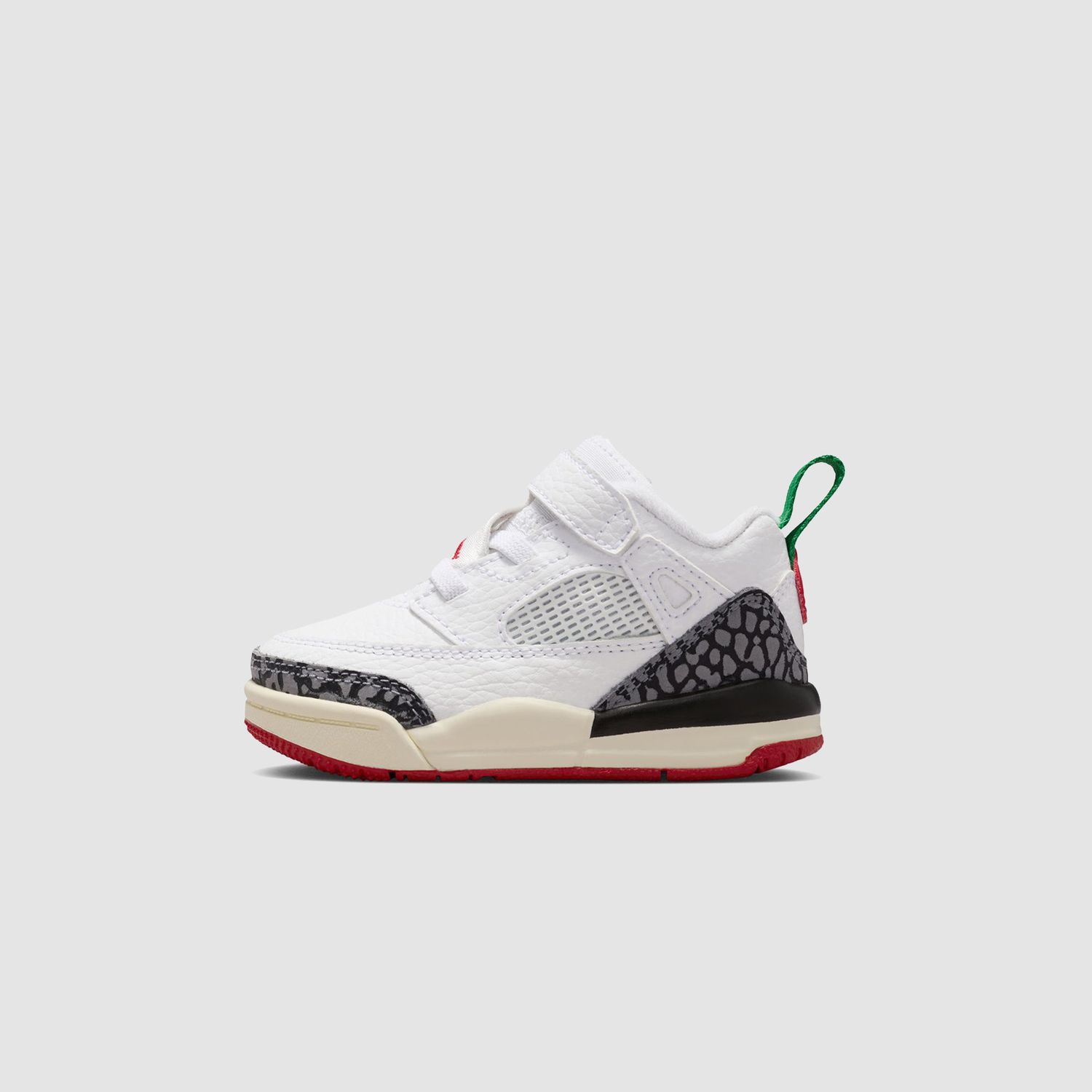 Spizike Low (TD) White/Varsity Red