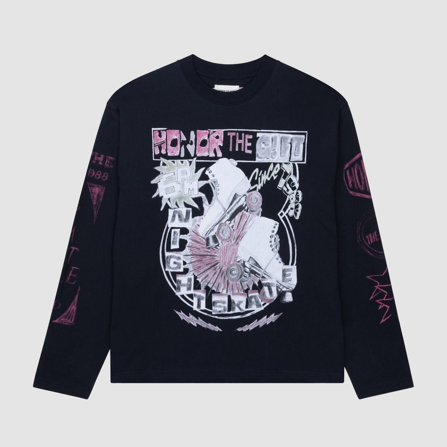 Night Skate Tee Black