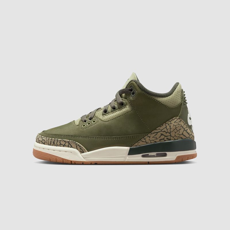 Air Jordan 3 Retro (GS) Medium Olive/Sequoia