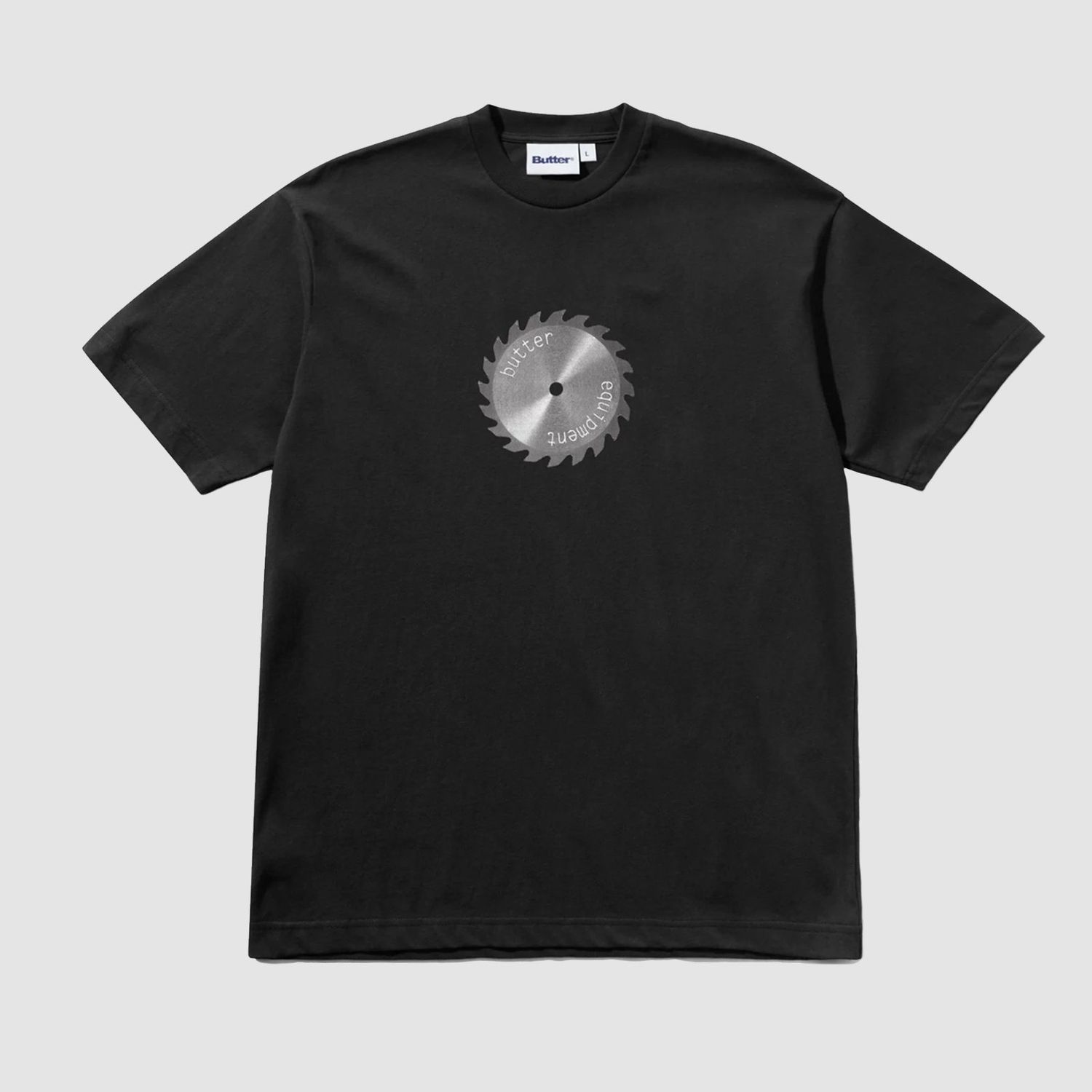Saw Blade Tee Black