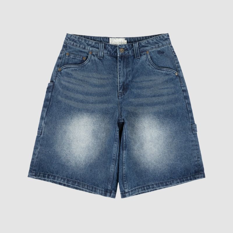 Classic Denim Shorts Faded Indigo