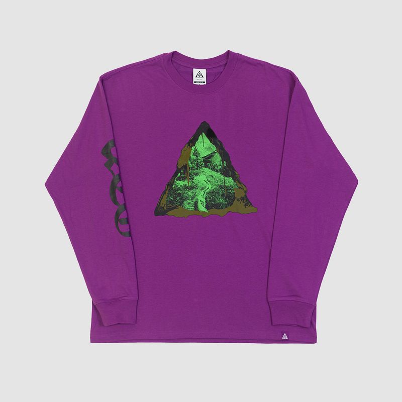 ACG Mountain Trail L/S Tee Purple