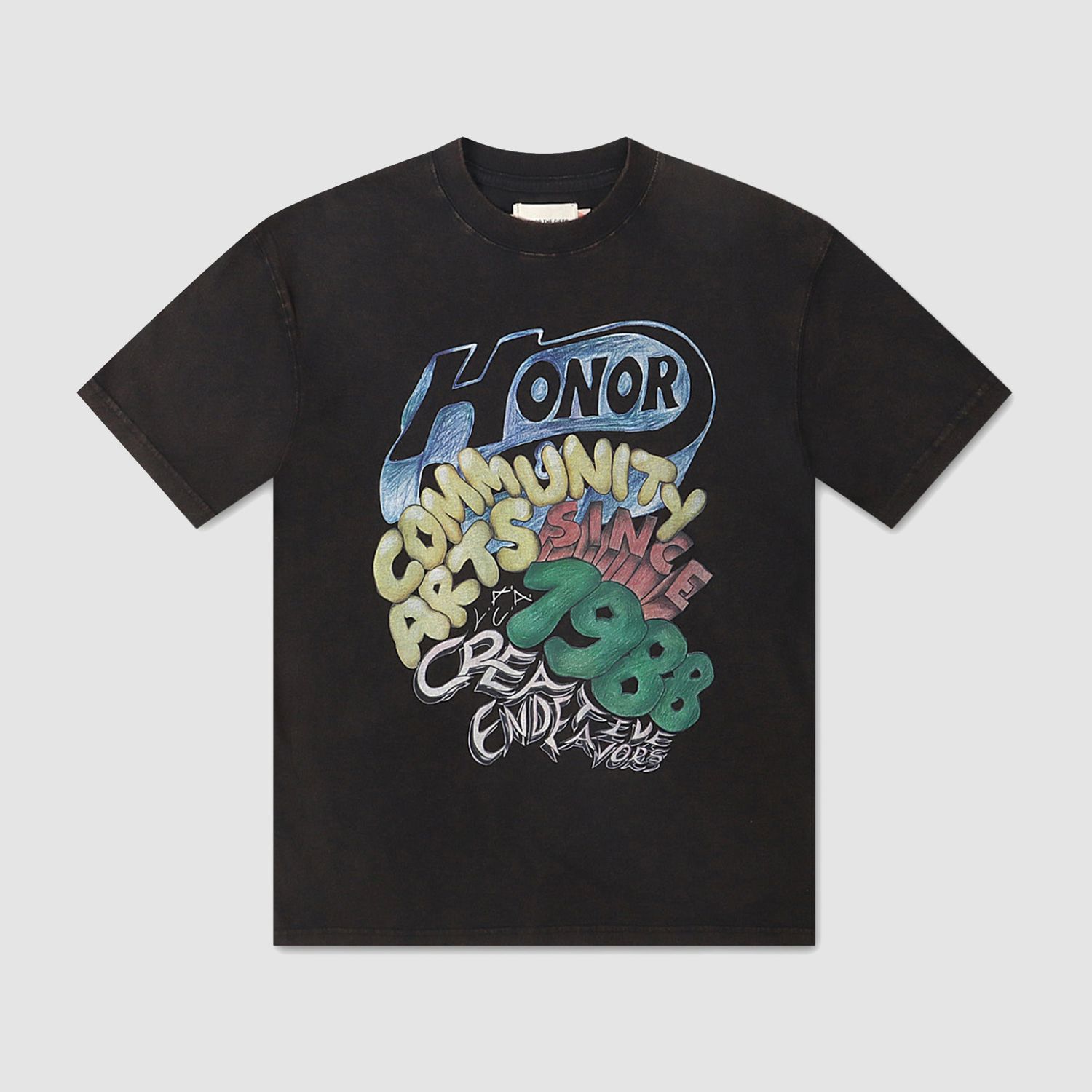 Community Arts Creative Tee Black