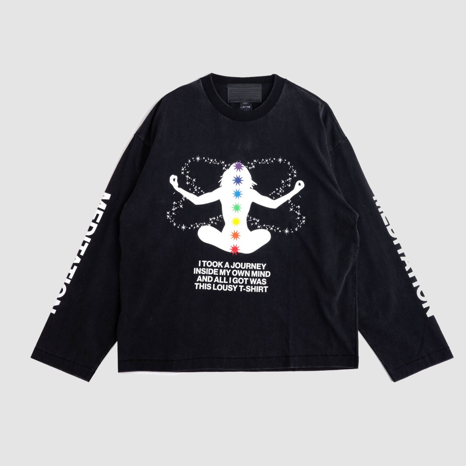 Meditation LS Tee Black