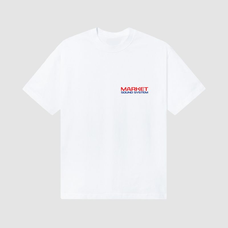 Speaker Knocker Tee White