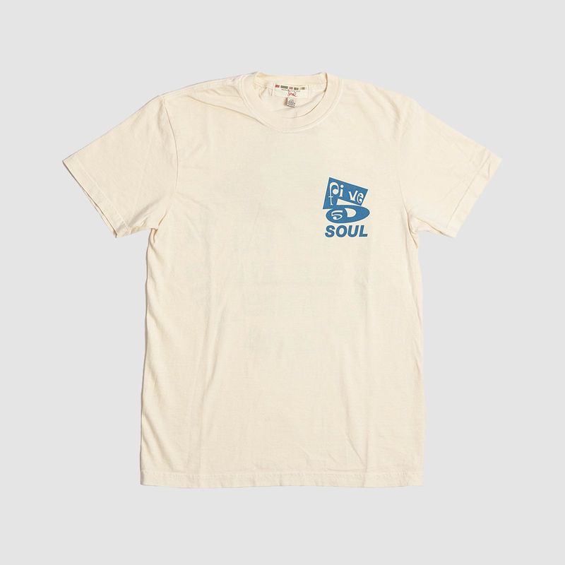 555 Stamp Tee Off White 