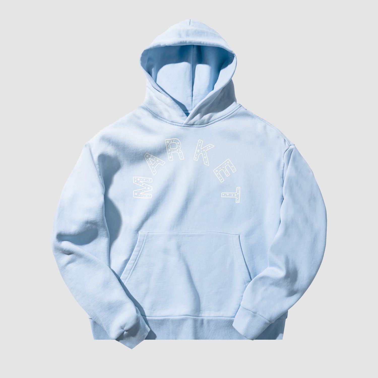 Starry Arc Hoodie Ice Blue