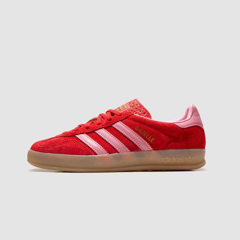 W Gazelle Indoor Better Scarlet/Light Pink