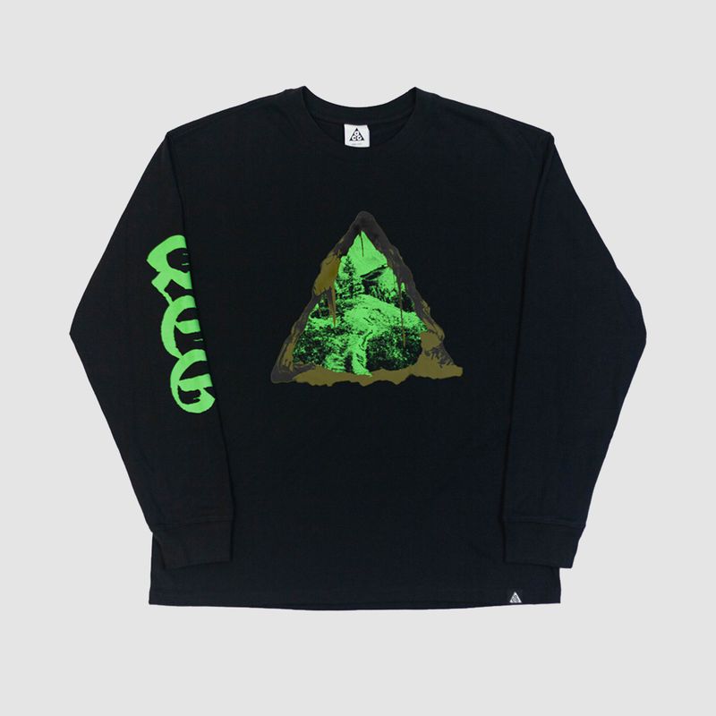 ACG Mountain Trail L/S Tee Black