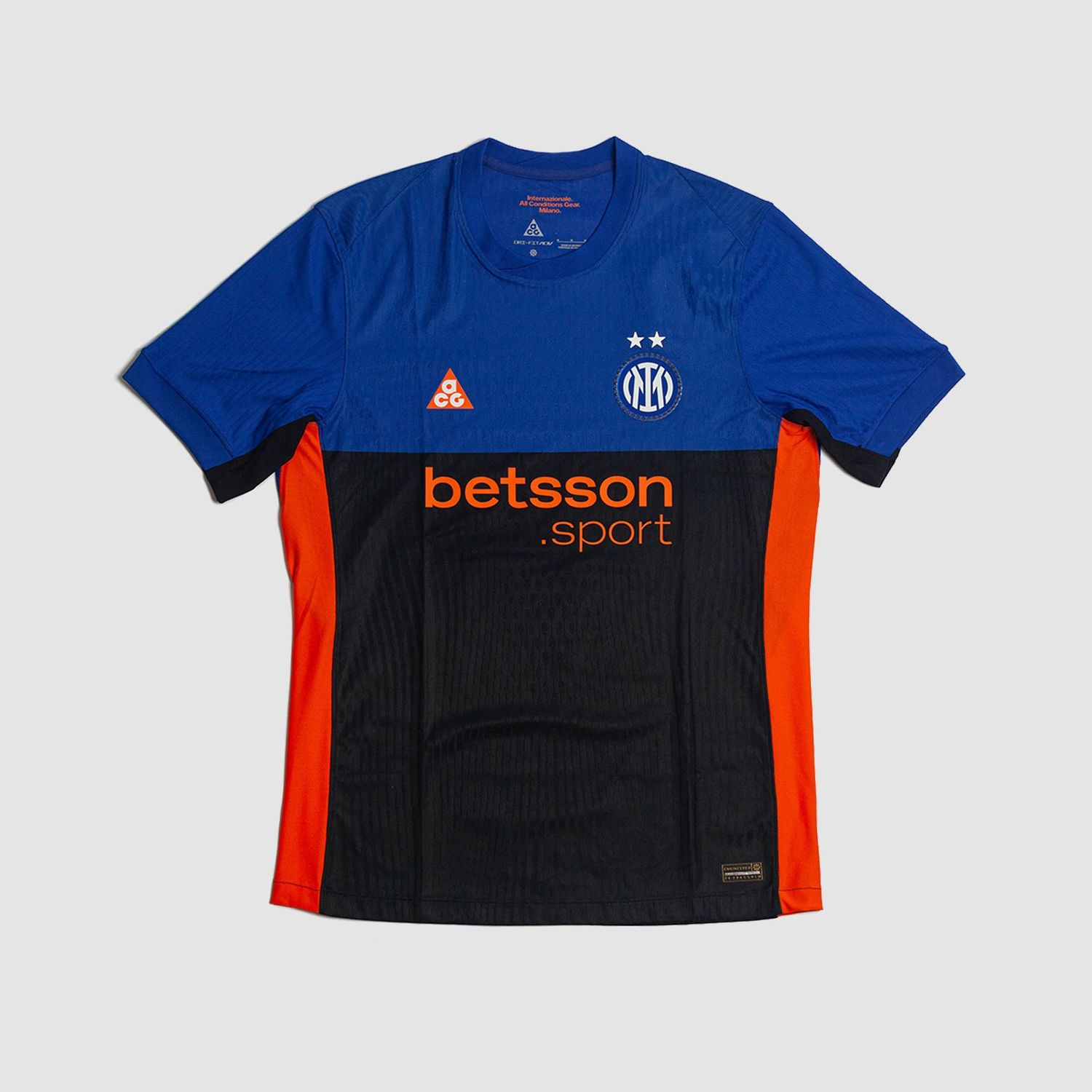 ACG Soccer Jersey Orange/Royal Blue 