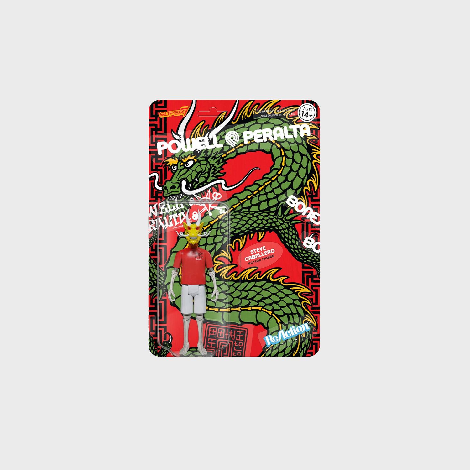 Steve Caballero Chinese Dragon ReAction Figure