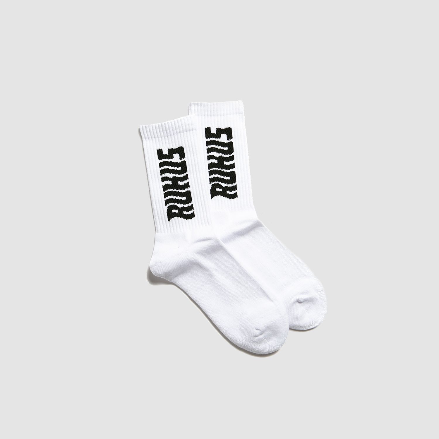 "Wavy" Socks White