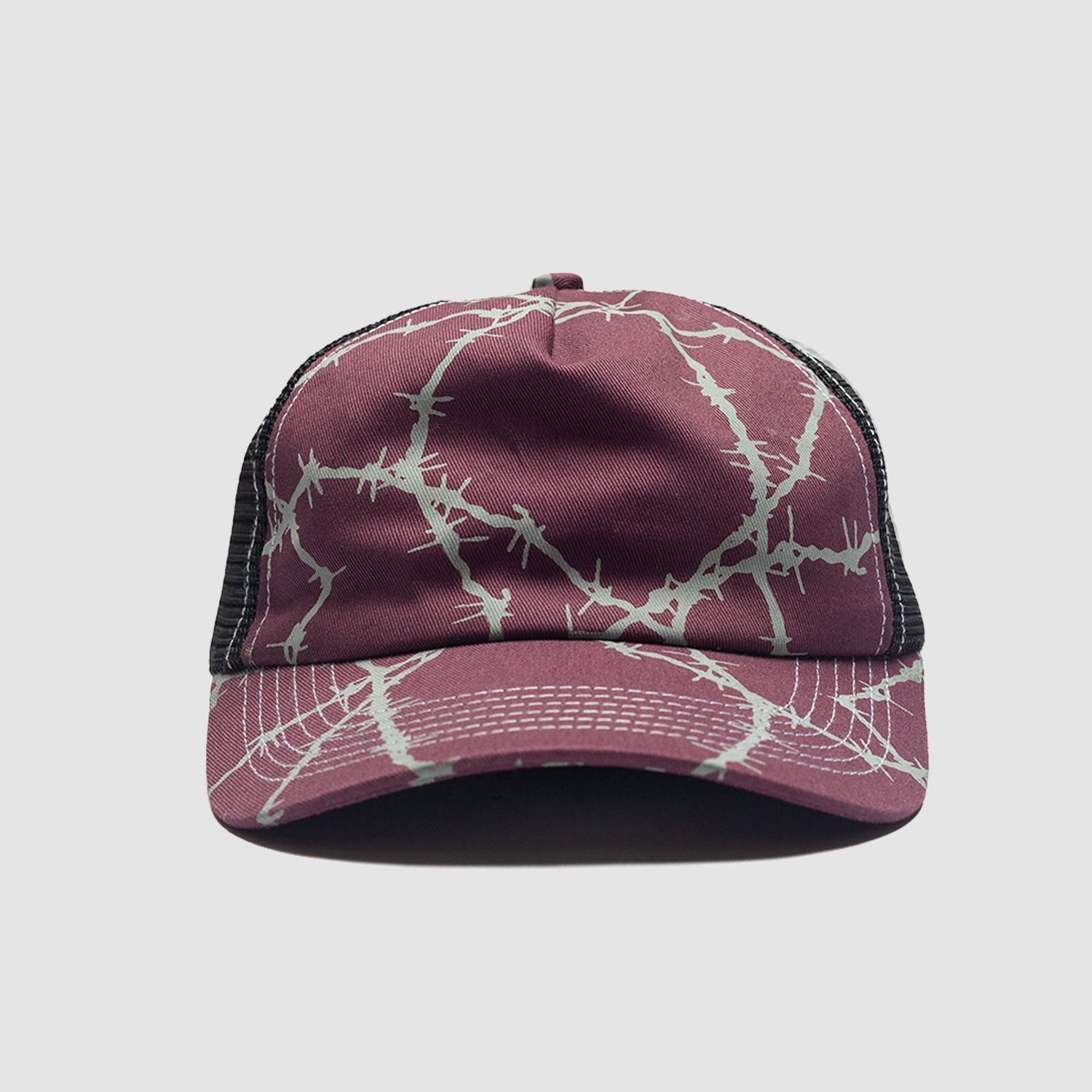Wired Trucker Cap Wine