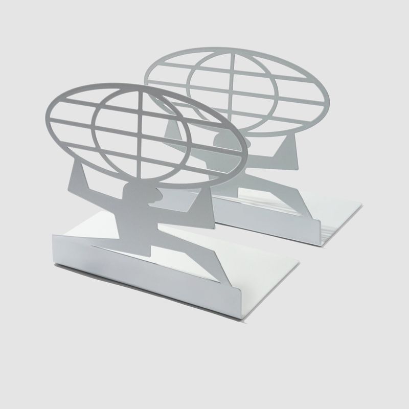 Terrain Book Ends Metal