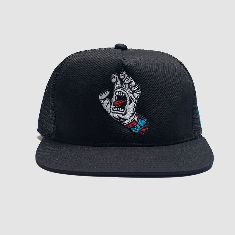 Santa Cruz Trucker Hat Black